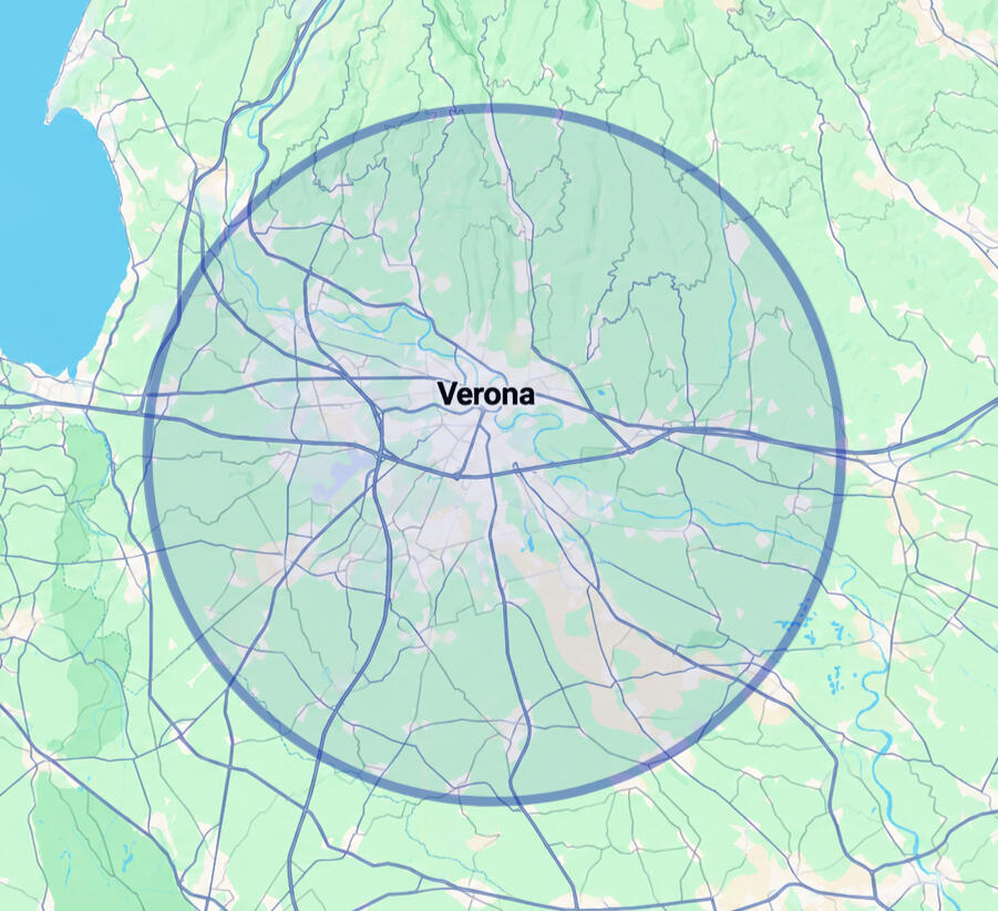 Mappa di Verona Mappa di Verona